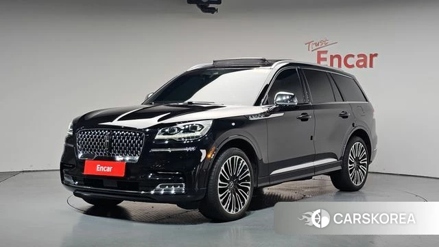 Lincoln Aviator 2nd generation 2022 Черный из Кореи