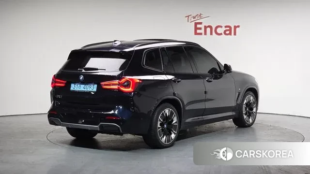 BMW iX3 2022 Черный из Кореи