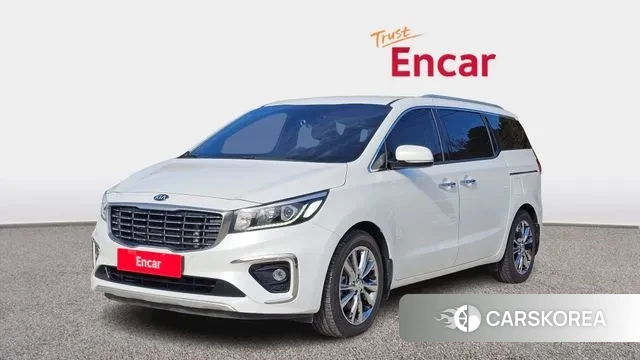 Kia The New Carnival 2019 Белый из Кореи