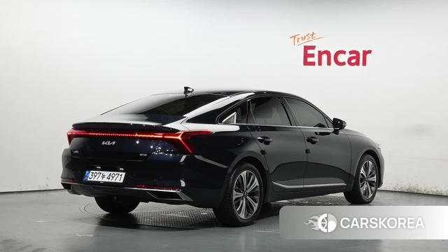 Kia K8 Hybrid 2021 Синий из Кореи