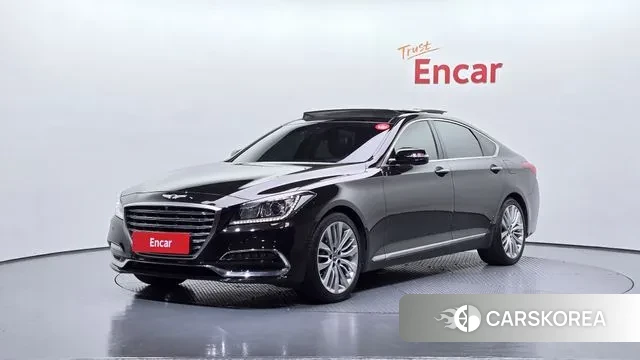 Genesis G80 2018 Черный из Кореи