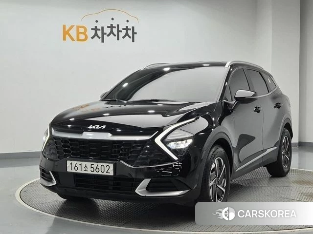 Kia Sportage 5th Generation Hybrid 2021 Черный из Кореи
