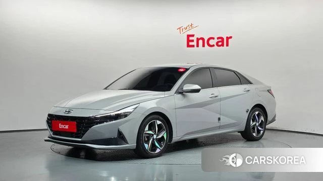 Hyundai Avante (CN7) 2020 Серебристо-серый из Кореи