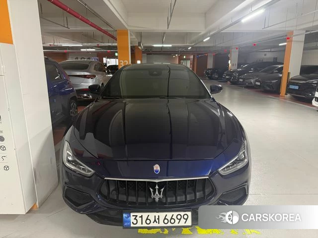 Maserati Ghibli 2018 Синий из Кореи