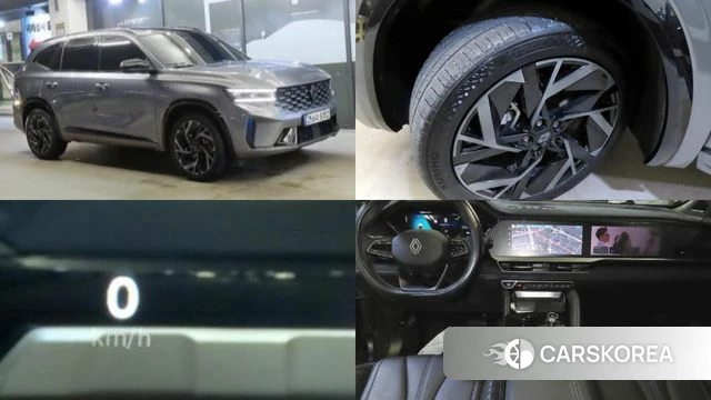 Renault Korea (Samsung) Grand Coleos 2024 Серый из Кореи