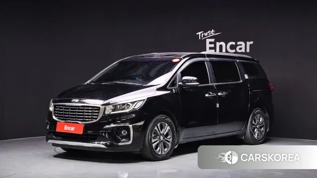 Kia The New Carnival 2018 Черный из Кореи
