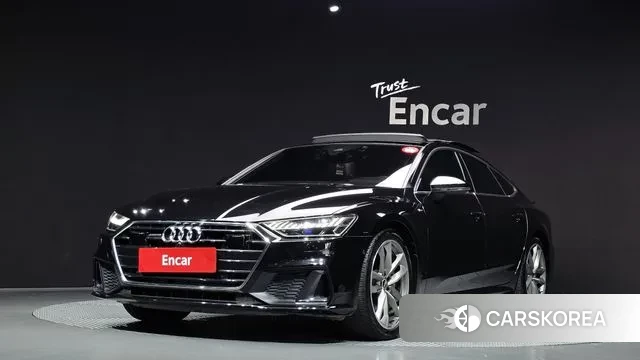 Audi A7 (4K) 2021 Черный из Кореи