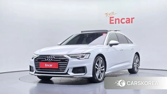 Audi A6 (C8) 2022 Белый из Кореи