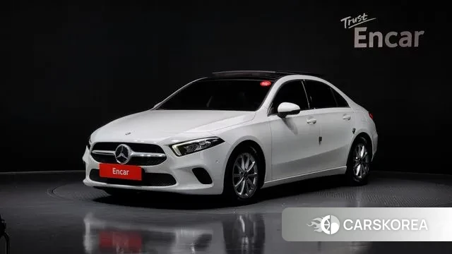 Mercedes-Benz A-Class W177 2020 Белый из Кореи