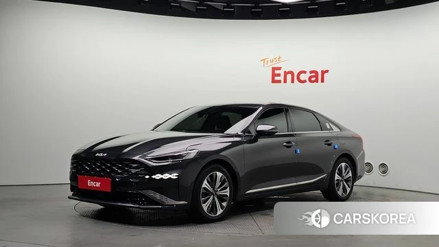 Kia K8 Hybrid 2022 Серый из Кореи