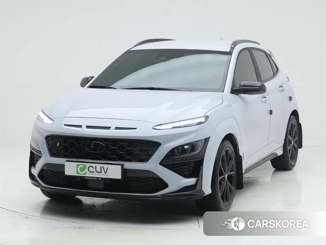 Hyundai The New Kona 2022 Светло-серебряный цвет из Кореи