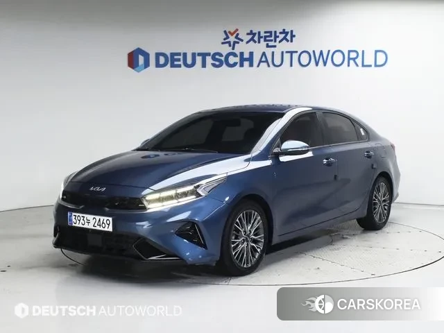 Kia The New K3 2nd generation 2021 Синий из Кореи