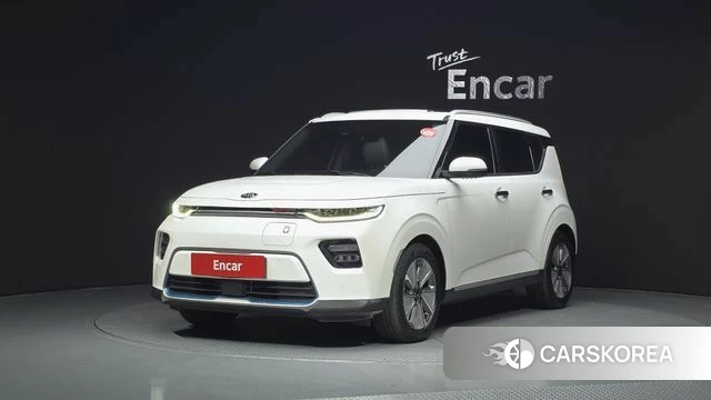 Kia Soul Booster EV 2019 Белый из Кореи