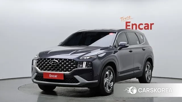 Hyundai The New Santa Fe 2022 Серый из Кореи