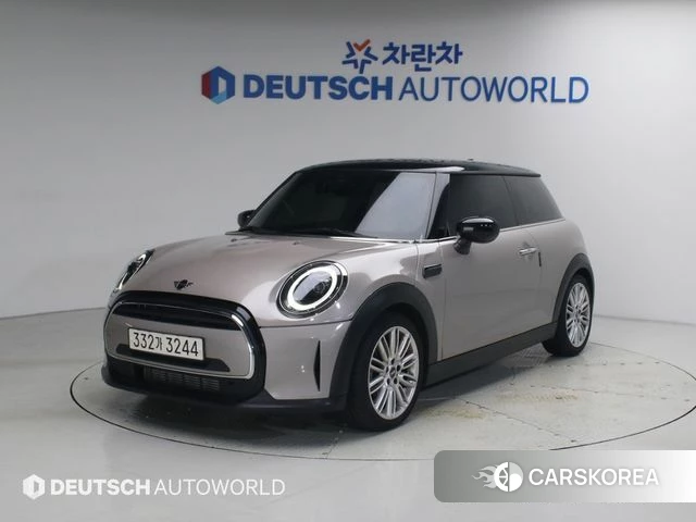 Mini Cooper 2022 Серебристо-серый из Кореи