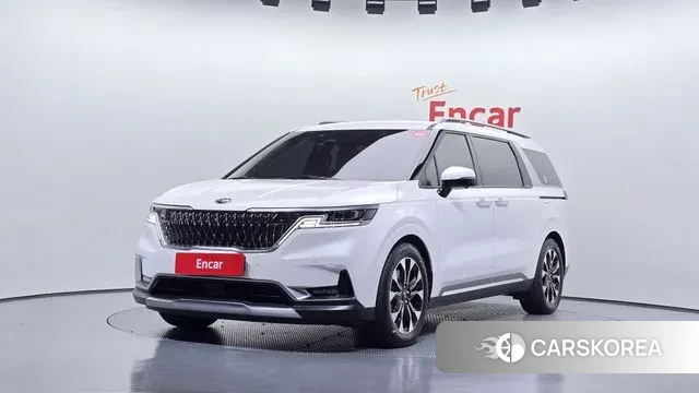 Kia Carnival 4th generation 2021 Белый из Кореи