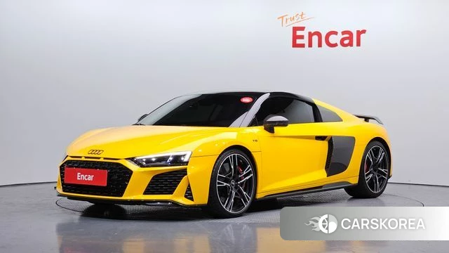 Audi R8 (4S) 2021 Желтый из Кореи