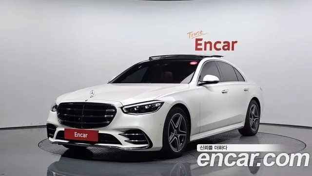 Mercedes-Benz S-Class W223 2022 Белый из Кореи