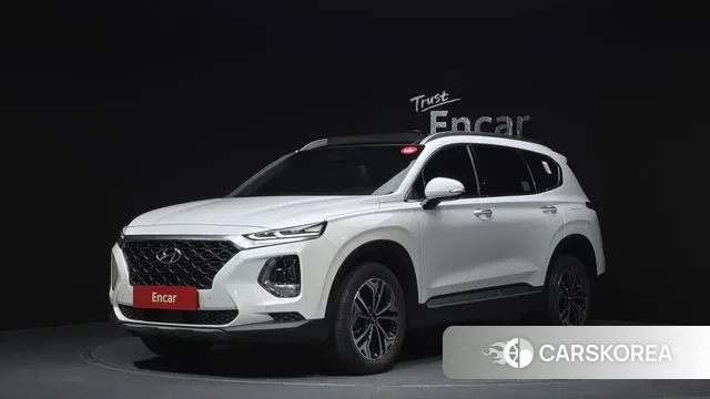 Hyundai Santa Fe TM 2019 Белый из Кореи