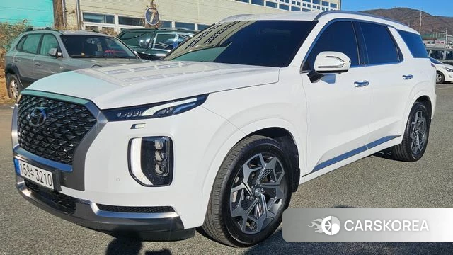 Hyundai Palisade 2021 Белый из Кореи