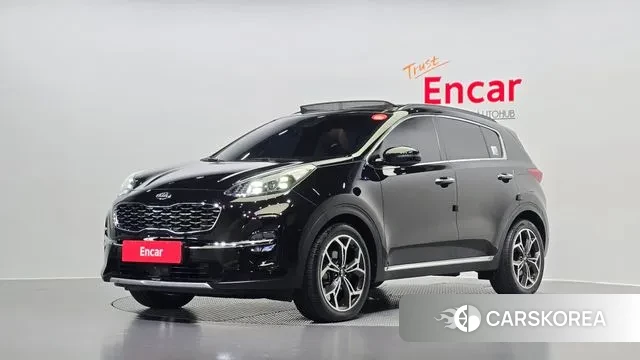 Kia Sportage The Bold 2020 Черный из Кореи