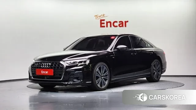 Audi A8 (D5) 2023 Черный из Кореи