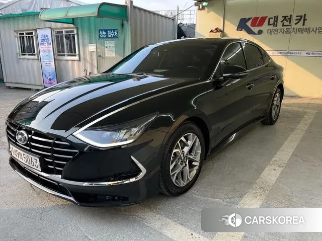 Hyundai Sonata (DN8) 2019 Черный из Кореи