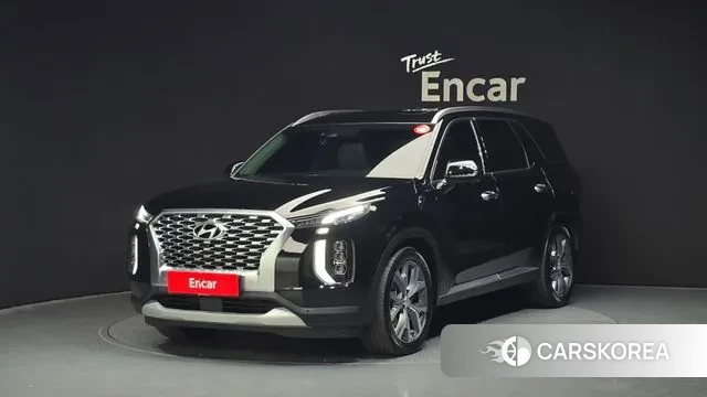 Hyundai Palisade 2021 Черный из Кореи