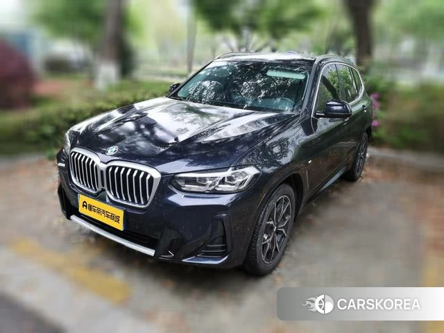 BMW X3 2023 Черный из Китая