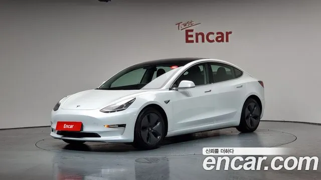 Tesla Model 3 2020 Белый из Кореи