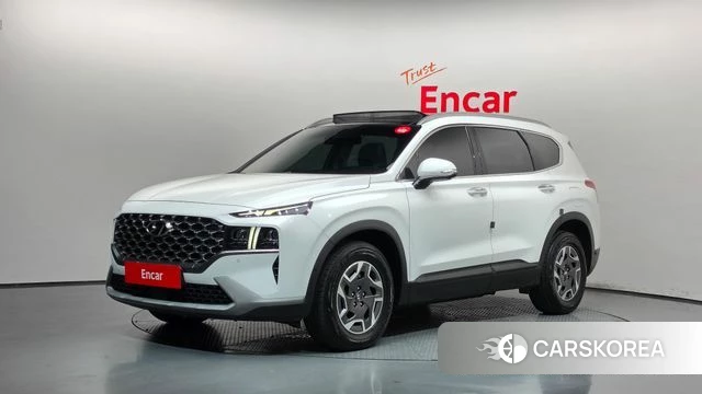 Hyundai The New Santa Fe 2023 Белый из Кореи