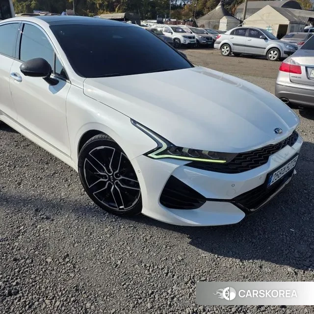 Kia K5 3rd generation 2021 Белый из Кореи