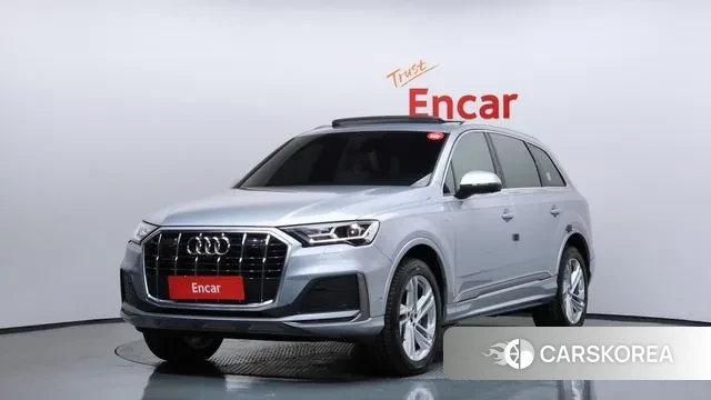 Audi Q7 (4M) 2022 Серебряный из Кореи