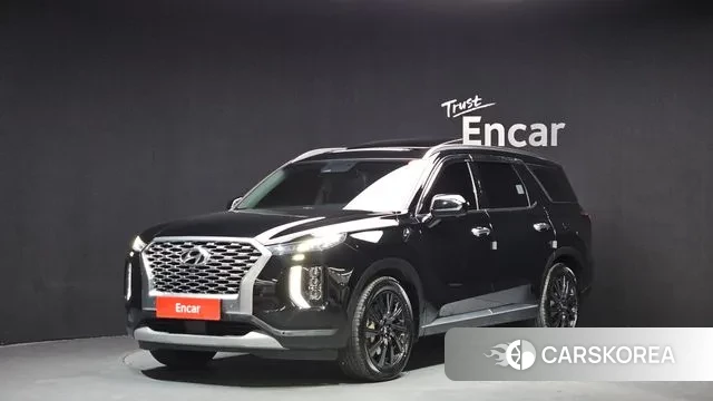 Hyundai Palisade 2019 Черный из Кореи