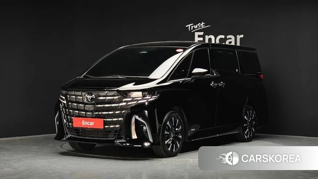 Toyota Alphard 4th Generation 2024 Черный из Кореи