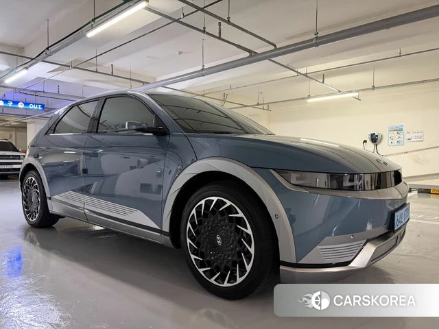 Hyundai Ionic 5 2022 Небесно-голубой из Кореи