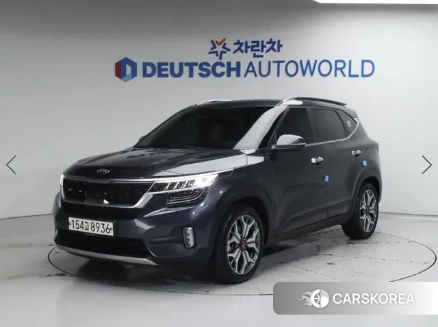 Kia Seltos 2020 Серый из Кореи