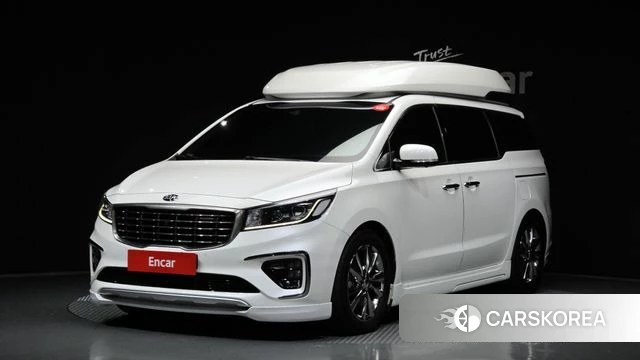 Kia The New Carnival 2020 Белый из Кореи
