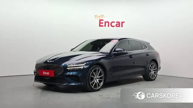 Genesis The New G70 Shooting Brake 2022 Синий из Кореи