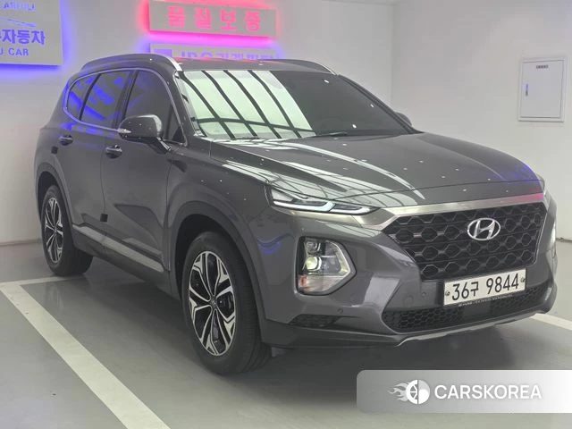 Hyundai Santa Fe TM 2018 Серый из Кореи