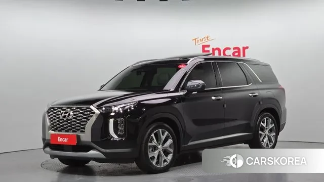 Hyundai Palisade 2022 Черный из Кореи