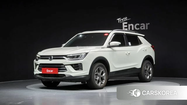 Ssangyong Beautiful Korando 2024 Белый из Кореи