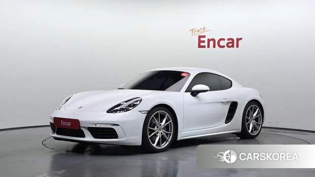 Porsche 718 Cayman 2019 Белый из Кореи