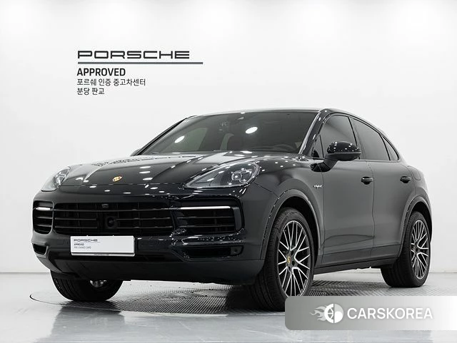 Porsche Cayenne (PO536) 2022 Черный из Кореи