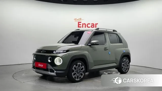 Hyundai Casper 2021 Светло-зеленый из Кореи