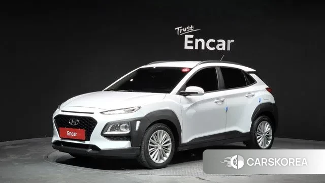 Hyundai Kona 2018 Белый из Кореи