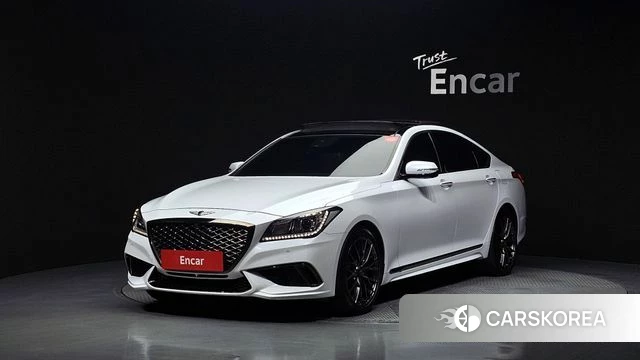 Genesis G80 2018 Белый из Кореи