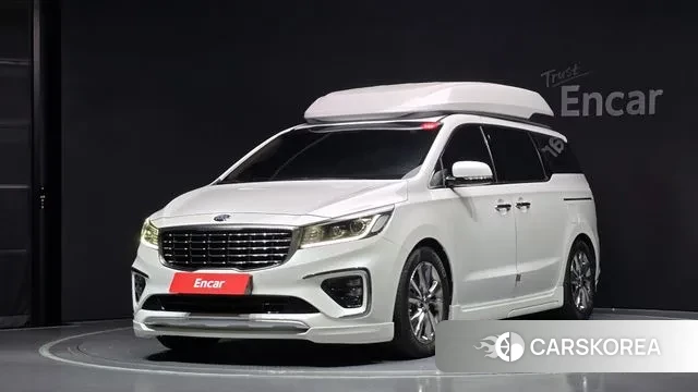 Kia The New Carnival 2019 Белый из Кореи