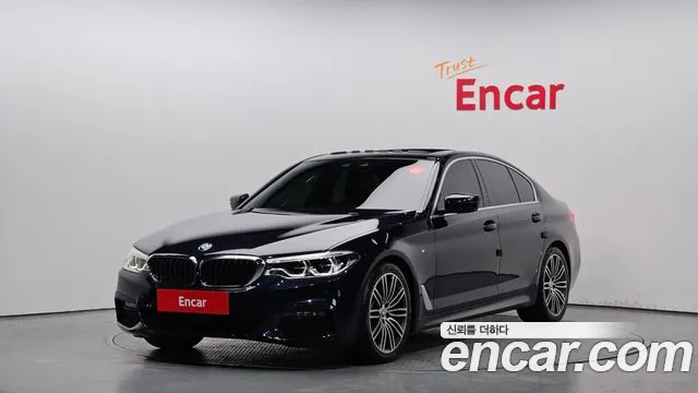 BMW 5 Series (G30) 2019 Синий из Кореи