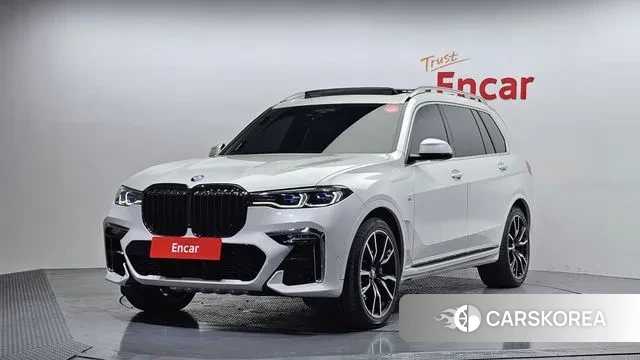 BMW X7 (G07) 2020 Белый из Кореи